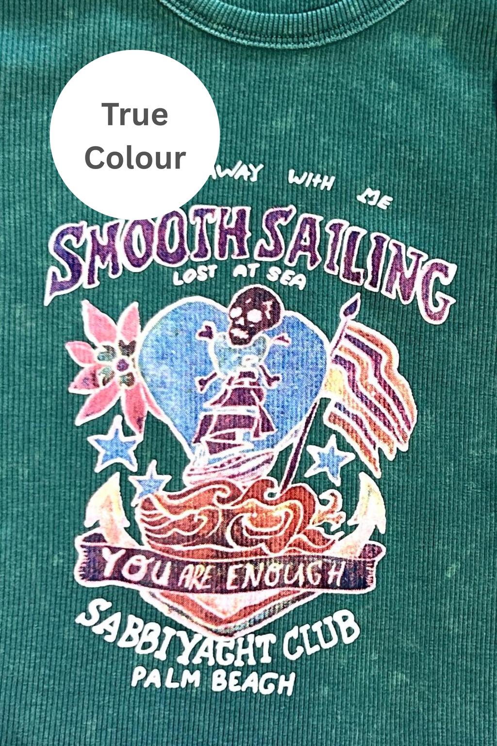 SMOOTH SAILING TANK - GREEN
